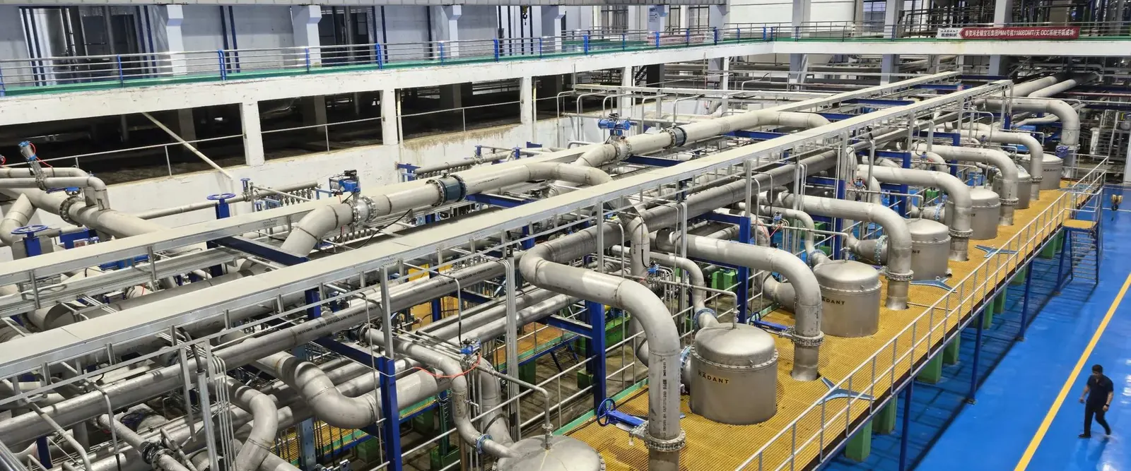 Process piping installation